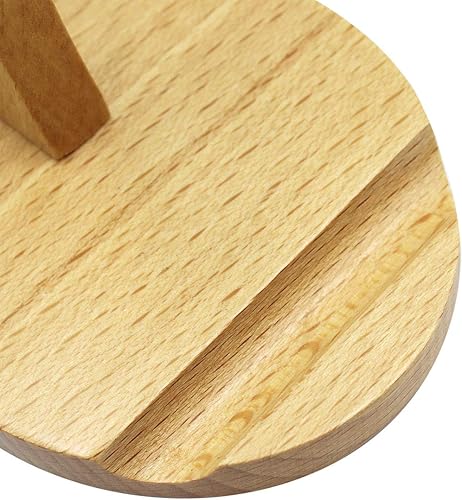 Miniatura 26 de Lindo ciervo soporte de teléfono celular Soporte de escritorio de madera para teléfono inteligente para todos los teléfonos móviles Animal teléfono