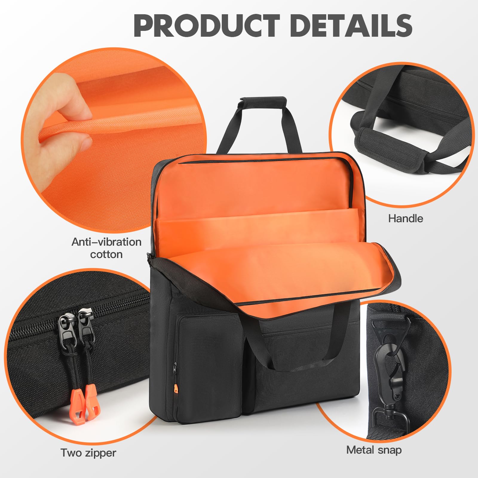 Amazon.com: Padded Solar Panel Carrying Case Compatible with
