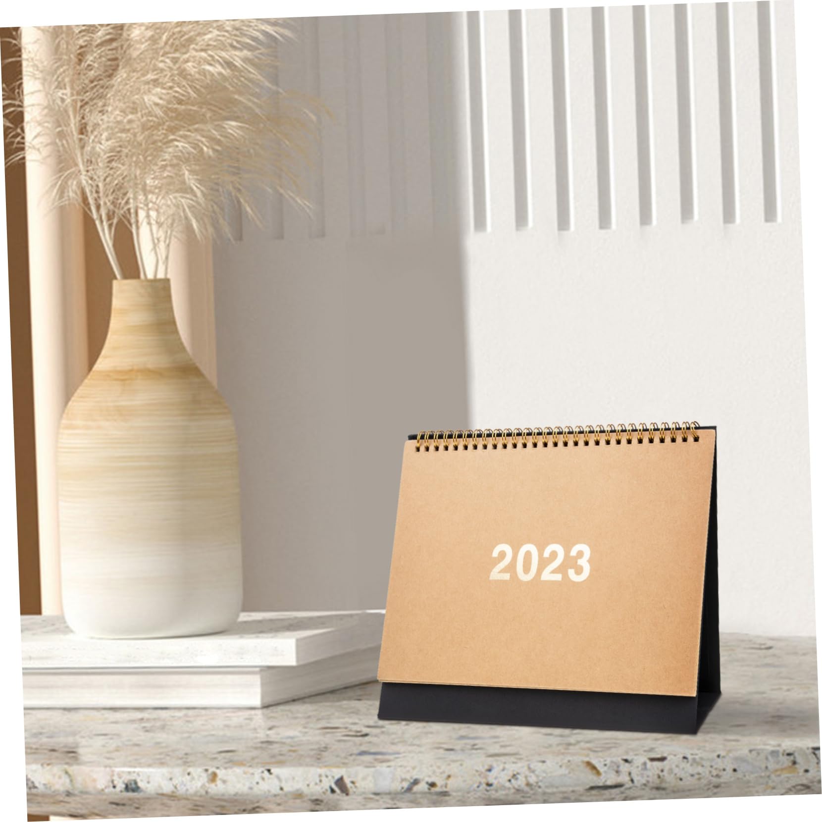 SEWACC 2 Piezas calendario plegable agenda personal organizador oficina planificador calendario 2023 chino calendars mensual de planes de escritorio Papel