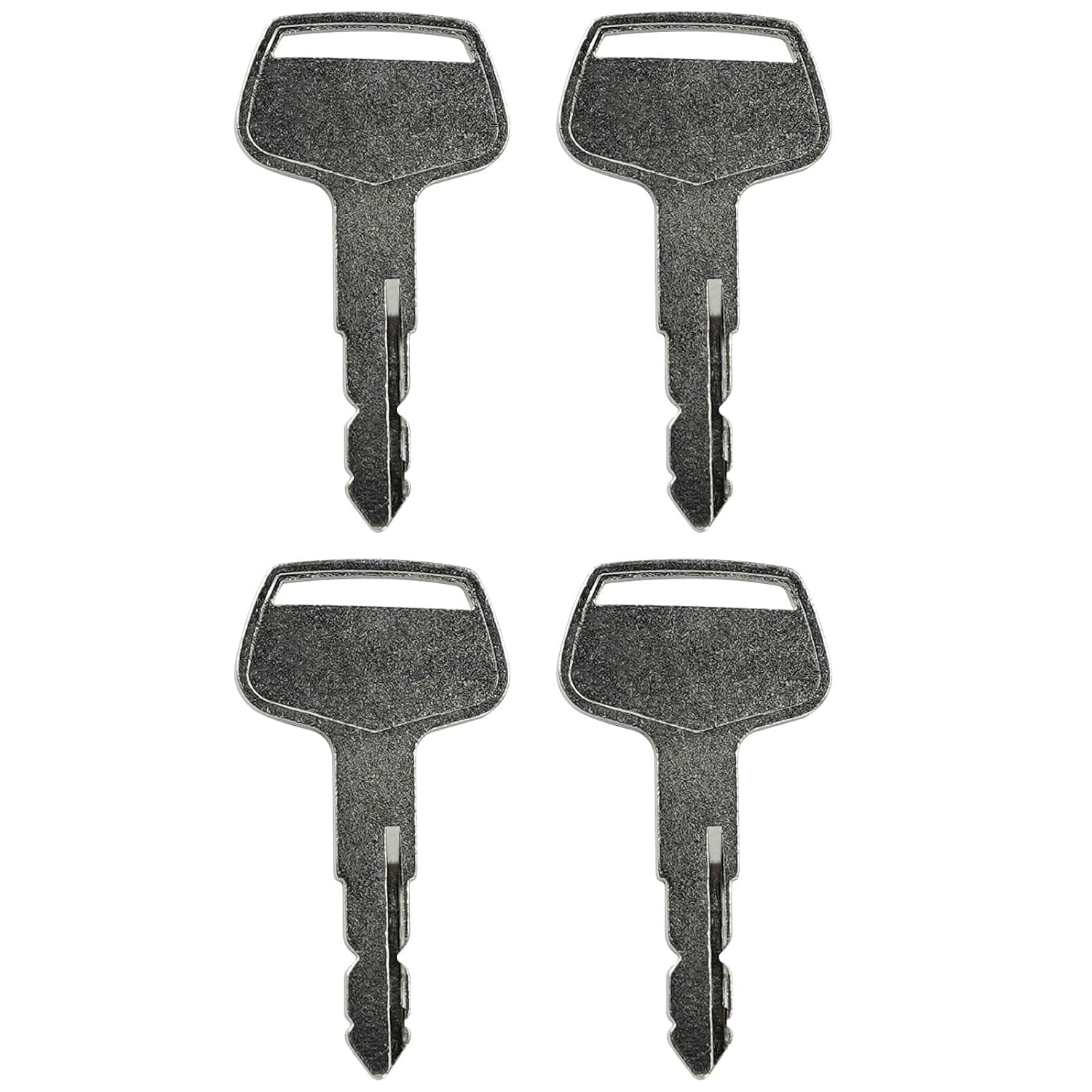 4PCS CH12206 Ignition Keys Compatible with JD Tractors 430 670 750 770 790 850 870 950 970 990 1050 1070 1250 1450 1650 3005 4005