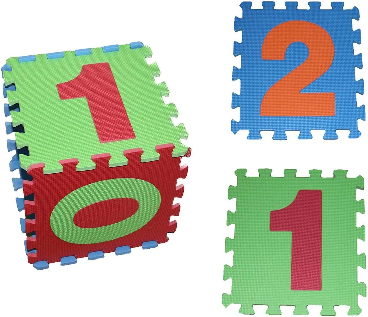 RBW TOYS Numbers Puzzle Rubber Mat (09 numbers) Buy Online at Best