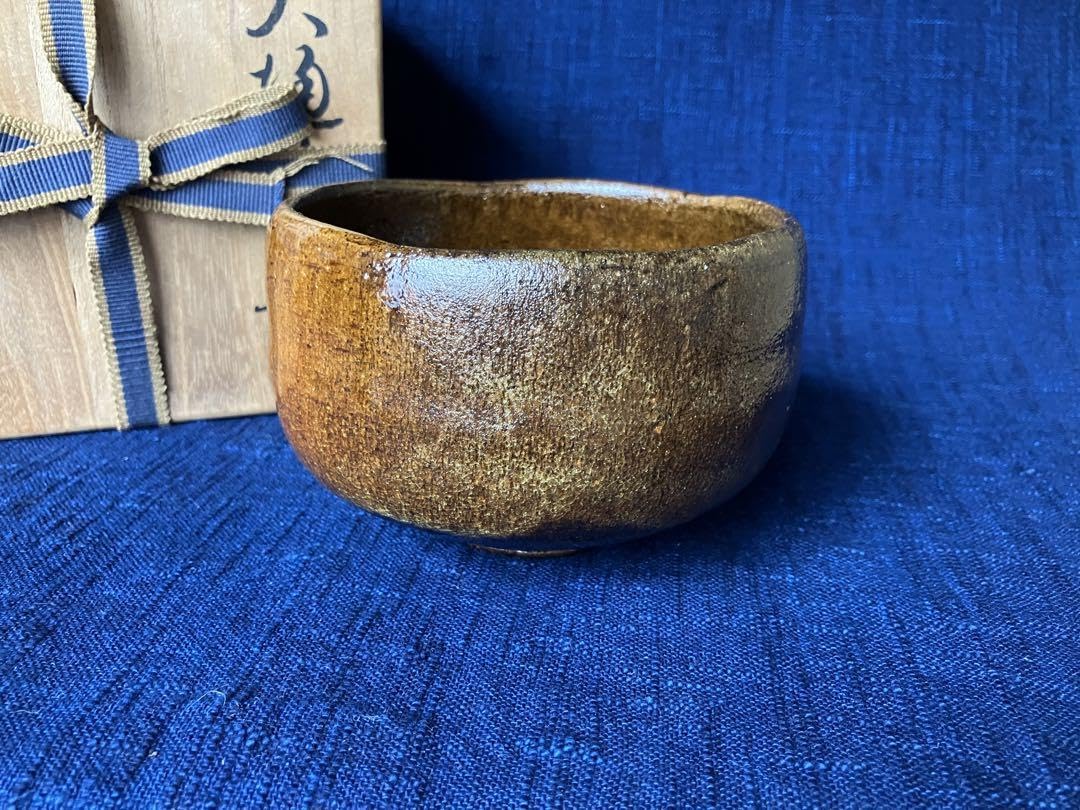 T132 茶碗 『大樋焼』『木村正樹作』 共箱 抹茶碗 茶道具 - メルカリ