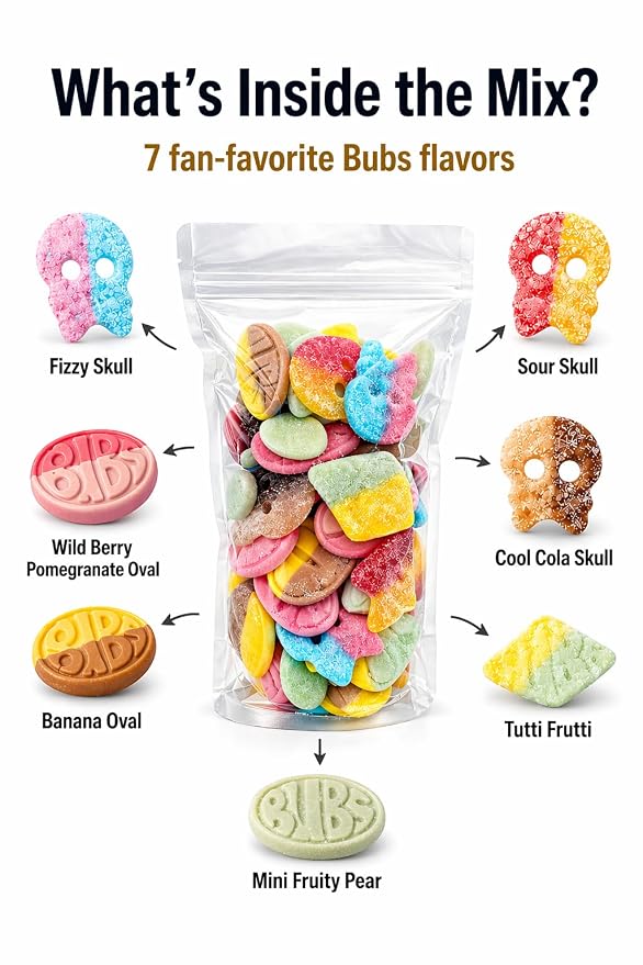 Mezcla de Dulces Suecos Bubs 0.5 lb miniatura 3