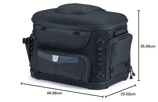Foto 3 de 3 de Kuryakyn 5288 Grand Pet Palace: transportador portátil Resistente a la Intemperie para Perros y Gatos…