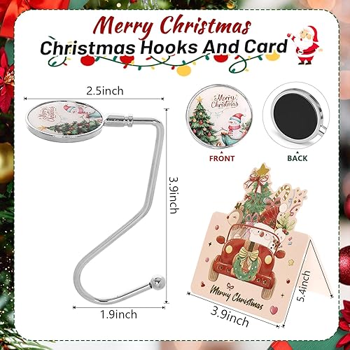 Miniatura 6 de Monograma personalizado de calcetín de Navidad, calcetines de Navidad de punto blanco grande (R)