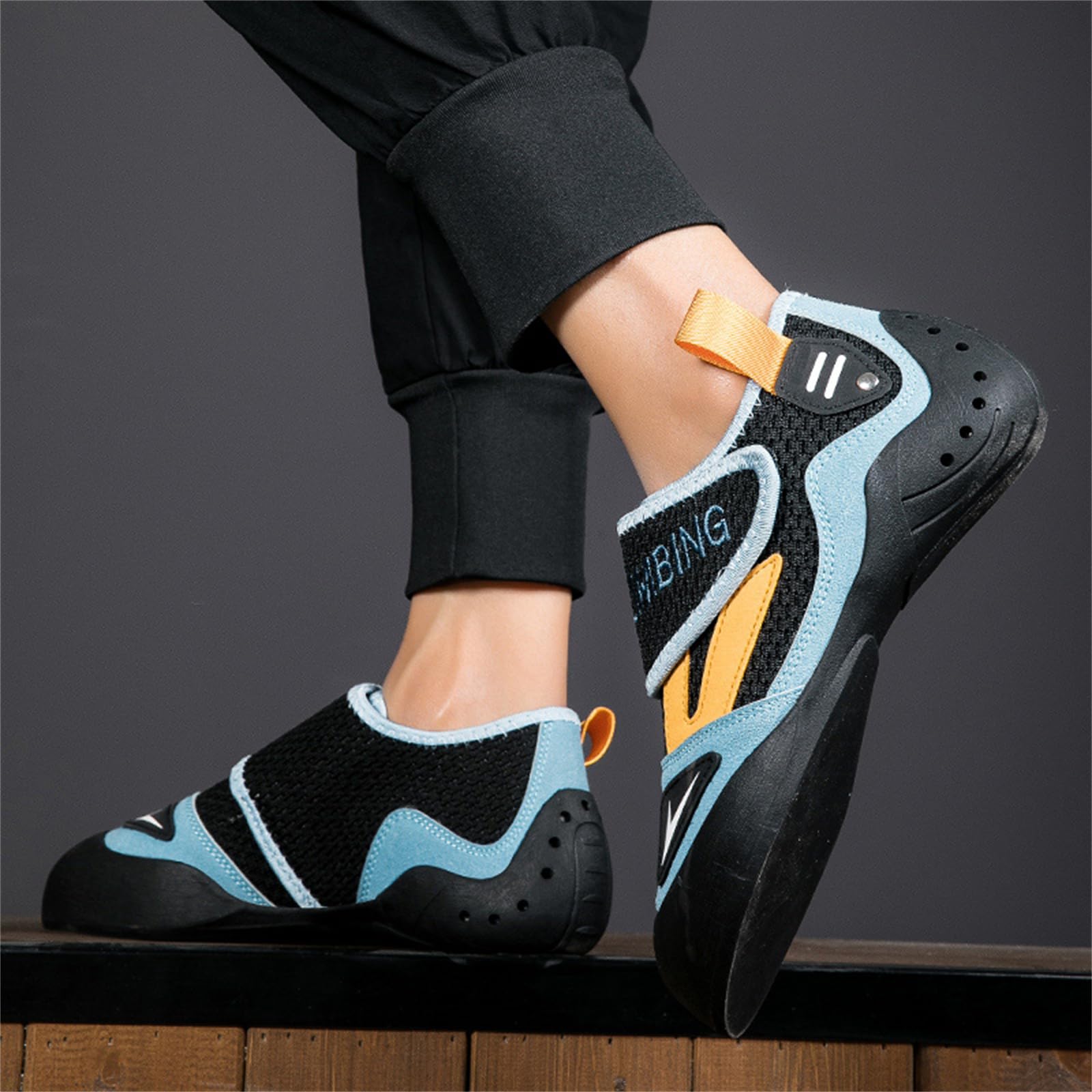 Zapatos De Escalada Zapatos De Boulder Hombres Mujeres Antideslizantes Ligeros Principiantes para Niños Entrenamiento De Escalada En Roca