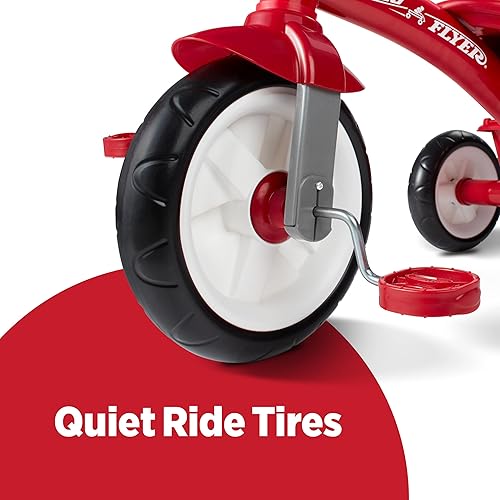 Miniatura 7 de Triciclo rojo Radio Flyer Rider