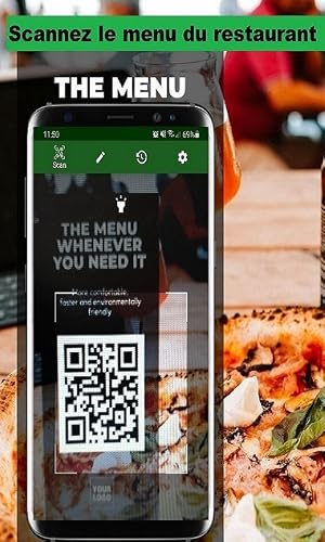 Scanner de code QR / lecteur de code à barres pour tablette Fire – vue 4