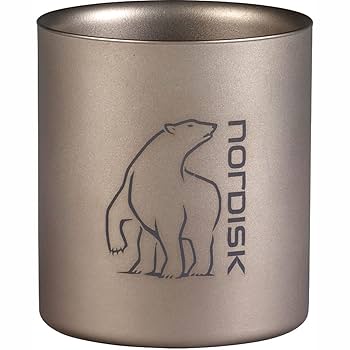 NORDISK チタンカップ　2か個 NORDISK Titanium Mug Double Wall / ノルディスク チタンダブル