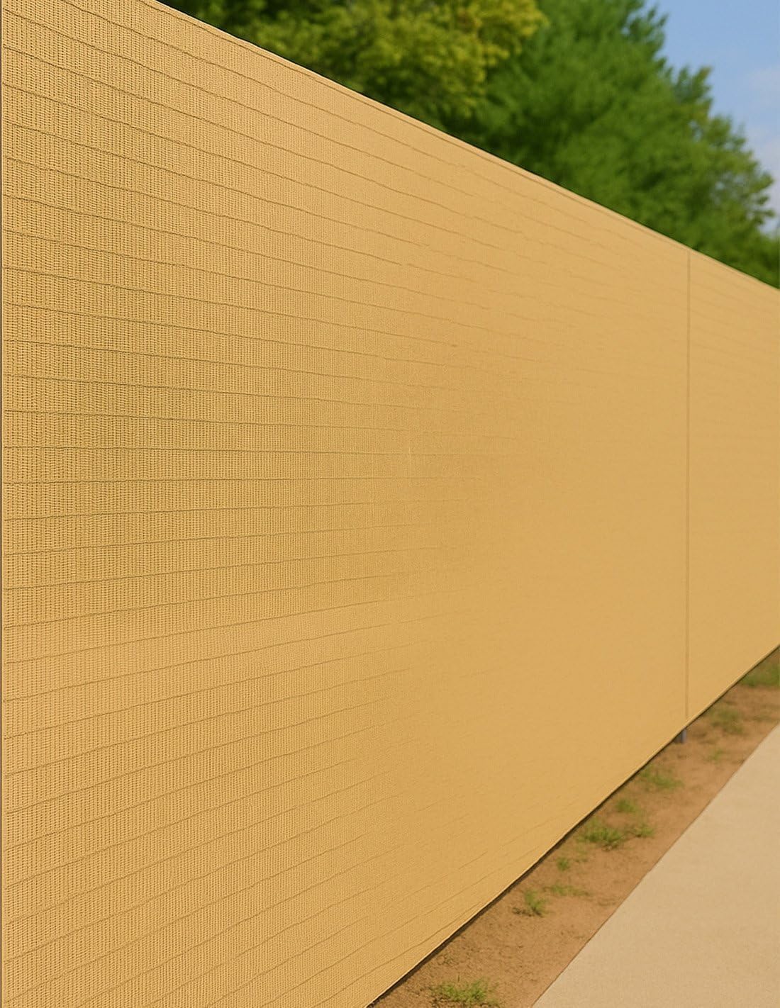 Mallas ocultación jardín, Malla sombreo al 90%, Malla jardín, Varias Medidas y Colores TB Thayba (Beige, 1x50)