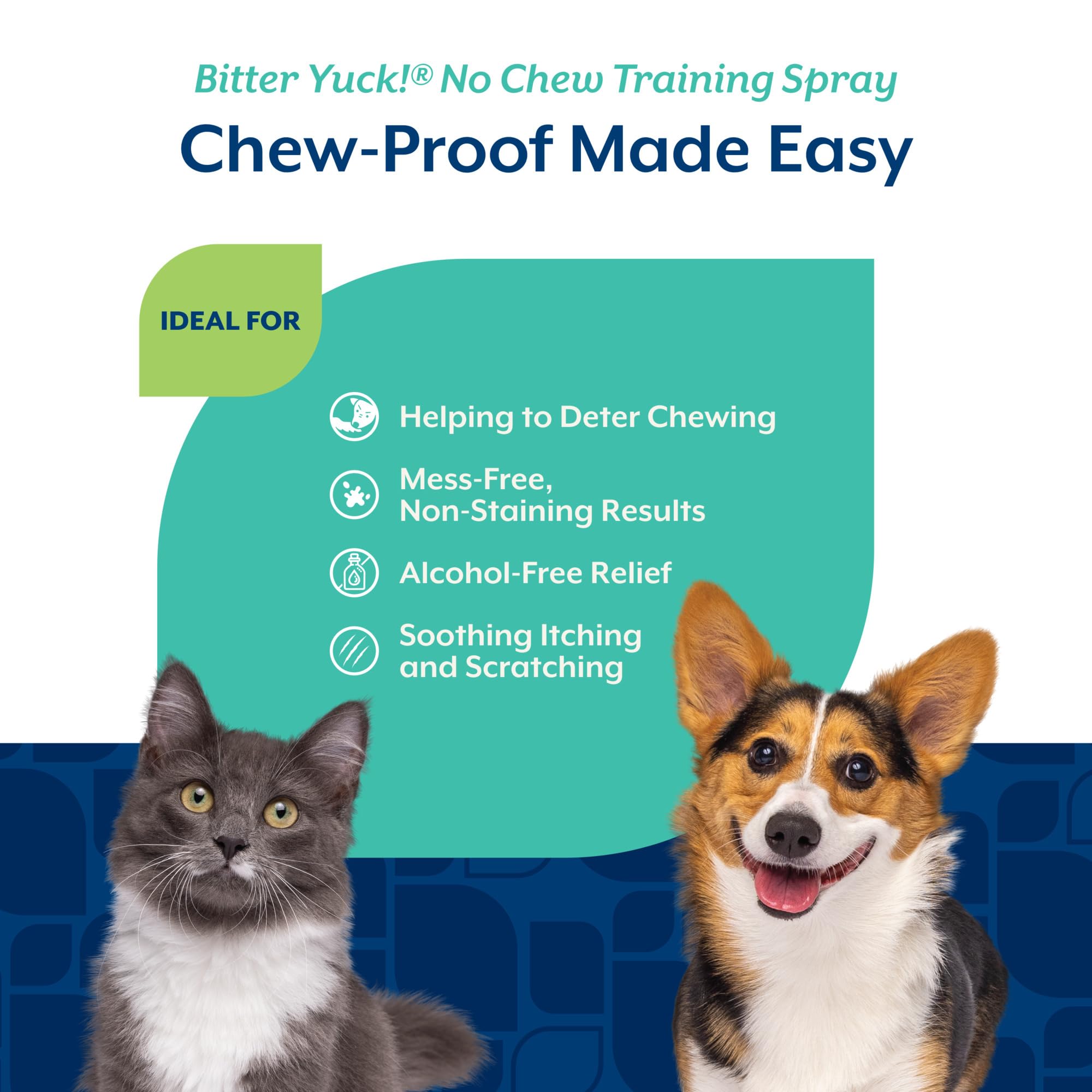 NaturVet Bitter Yuck Spray Anti-Mastication 480 ML