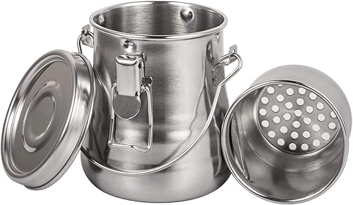 Miniatura 2 de MyLifeUNIT Arandela de pincel, limpiador hermético de cepillo de acero inoxidable para pintar (mediano)