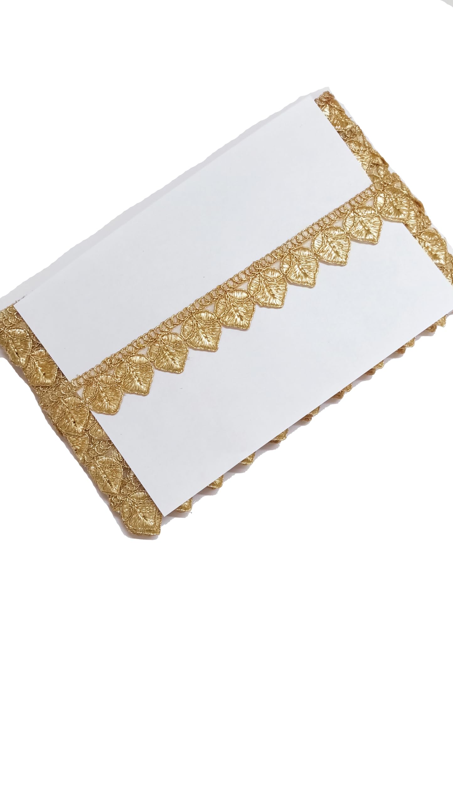 GenericR N Creation Sewing Laces Borders Material Heart Design Embroidery Zari Work for Sarees Blouse Dress Lehenga Dupatta Choli Palazzo Anarkali Kurti Craft etc.9 Meter Ribbon Roll (Rose Gold Color)