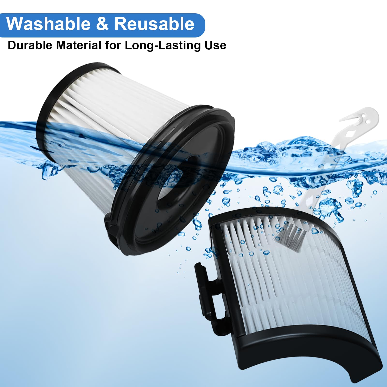 Filtro compatibile con Shark Detect Pro, Mellbree Cordless Vacuum