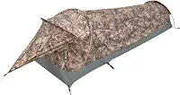 GEERTOP Barraca Bivy ultraleve para uma única pessoa para acampamento, impermeável, 1 homem, para acampamento, caminhada, mochila, caça, equipamento de sobrevivência ao ar livre - Fácil de montar