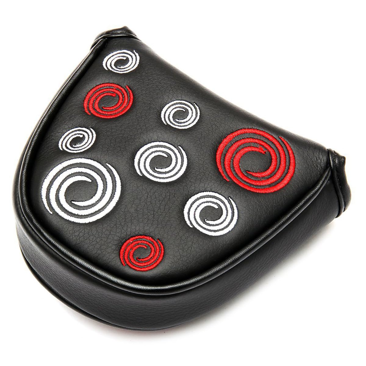 Funda semicircular para Putter, Funda para Palos de Golf, Tapa Protectora para Cabeza de Bola, Funda para Cabeza de Putter Duradera y Elegante para Mayor Seguridad del Palo