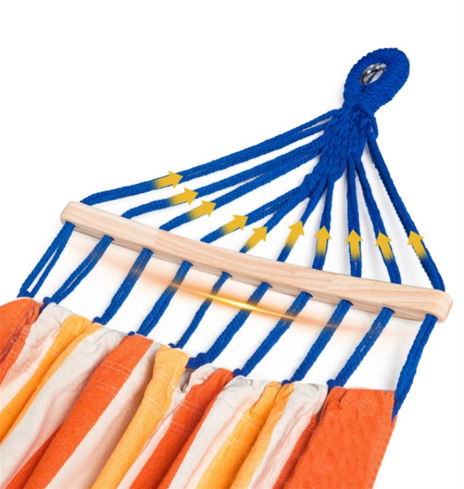 Hamak Ultralekki, Hammock Podwójny Hamak Na Zewnątrz 200x100 Cm Z Torbą Podróżną, Przenośny Patio Kemping, Piknik na Kemping, na Zewnątrz(A)