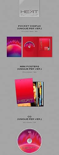 Miniatura 10 de (G) I-DLE HEAT Álbum Especial CD+Letra+Tarjeta Fotográfica+Tracking Sealed GIDLE (Digipack MINNIE Version)