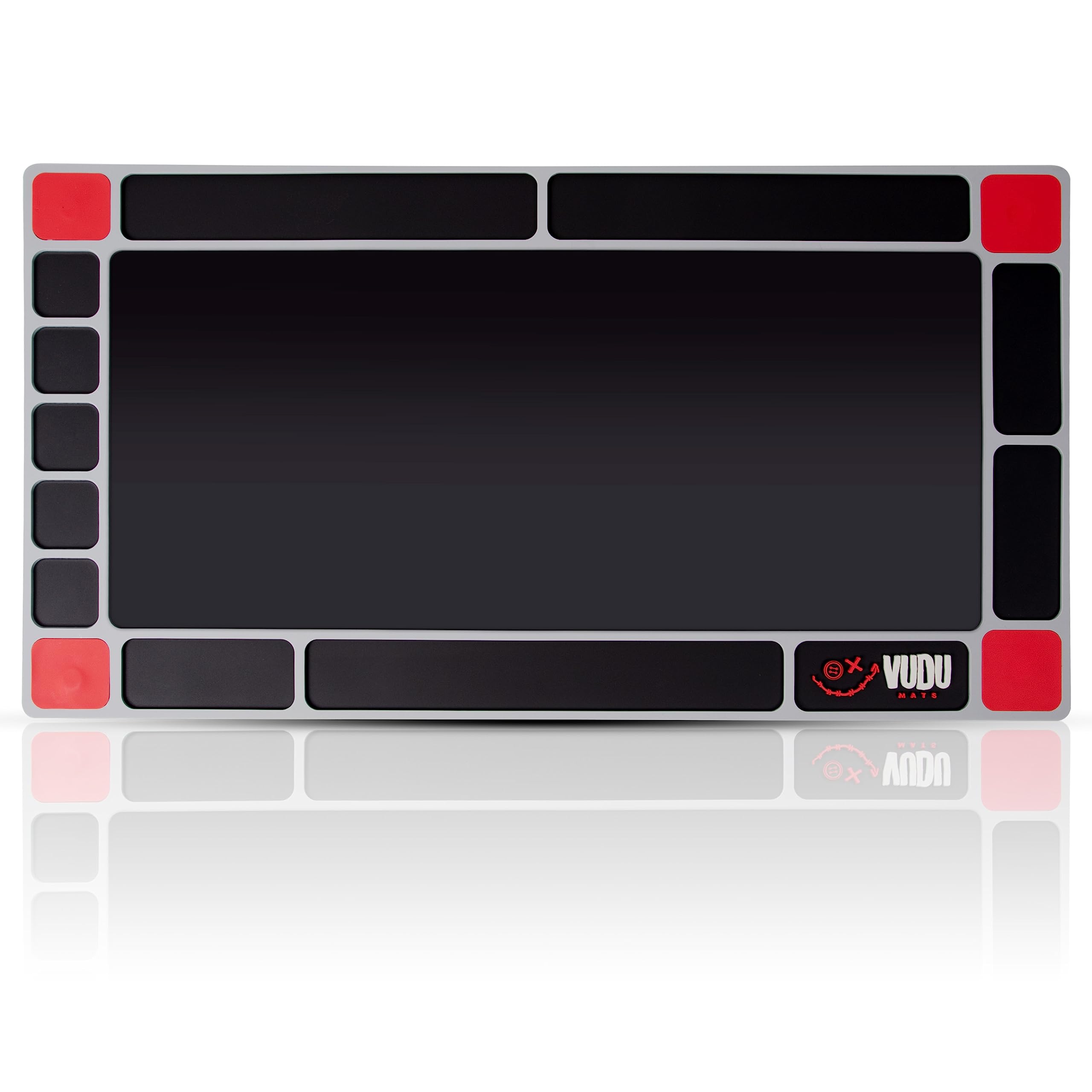 VUDU Magnetic Mat - Multi-Purpose PVC Hobby Mat with Magnetic Corners, Crafting Work Surface for Radio Control Hobbies, Model Making, Jewelry Making,