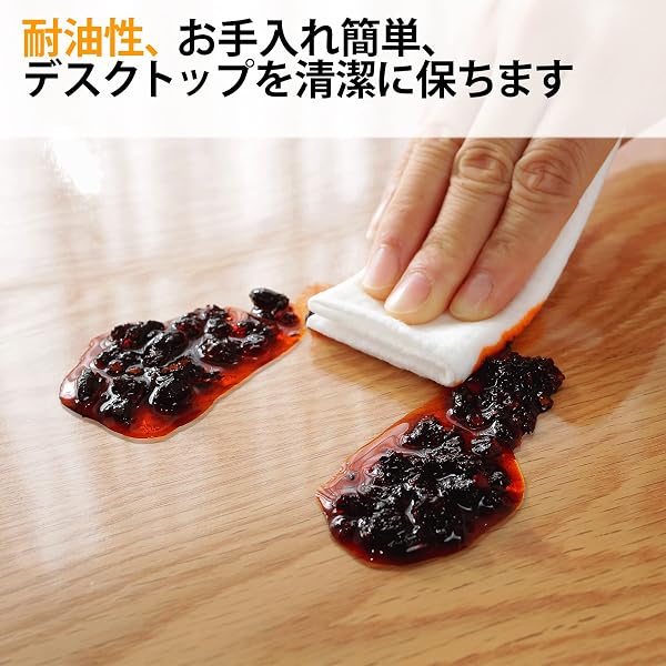 テーブルクロス 透明 40x60cm 厚さ1.5mm PVC テーブルマット クリア ビニール 無臭 PVC製 デスクマット テーブルカバー 縮みなし 防水 汚れ防止 撥水加工 はカスタマイズ可能です (透明 1.5mm, 40*60cm) - 4