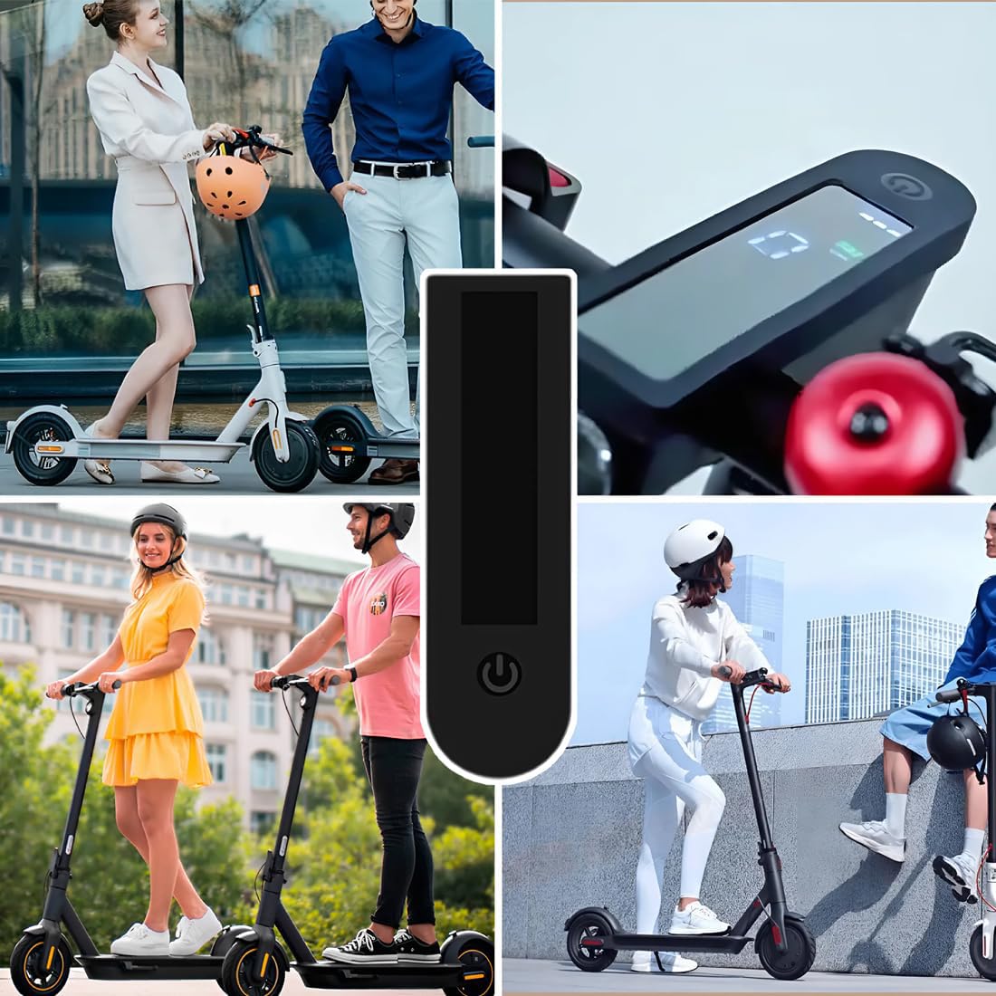 2 Piezas Cubierta de Lluvia para Tablero de Scooter, Cubierta de Pantalla de Tablero de Scooter, Accesorios Patinete para Xiaomi, para Xiaomi M365, 1S, Essential, Pro, Pro 2 Patinete