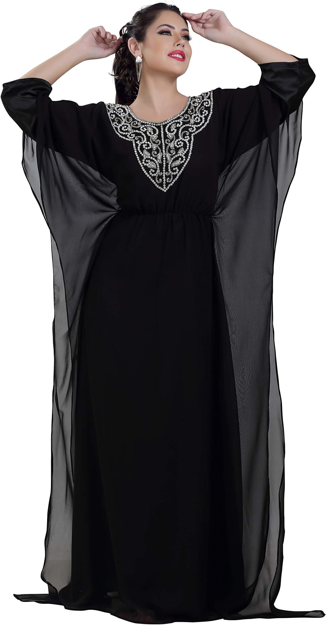 Maxim Creation Henna Party WEAR Kurdish Dress Haute COUTRE Designer Abaya Robe Maxi Jilbab 7266