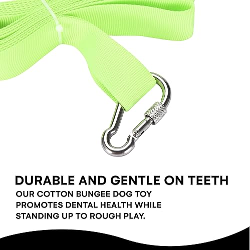 Miniatura 4 de Black Rhino Juguete elástico para perro  Juguete colgante para perro  Juguete para perro  Juguetes de algodón textil para presa, tira y afloja