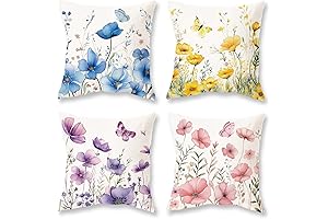 Spring Floral Pillow Covers for a Touch of Nature