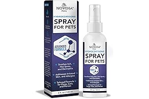 NOVEHA Pet Hydrocortisone Spray: Versatile Relief for Your Furry Friend