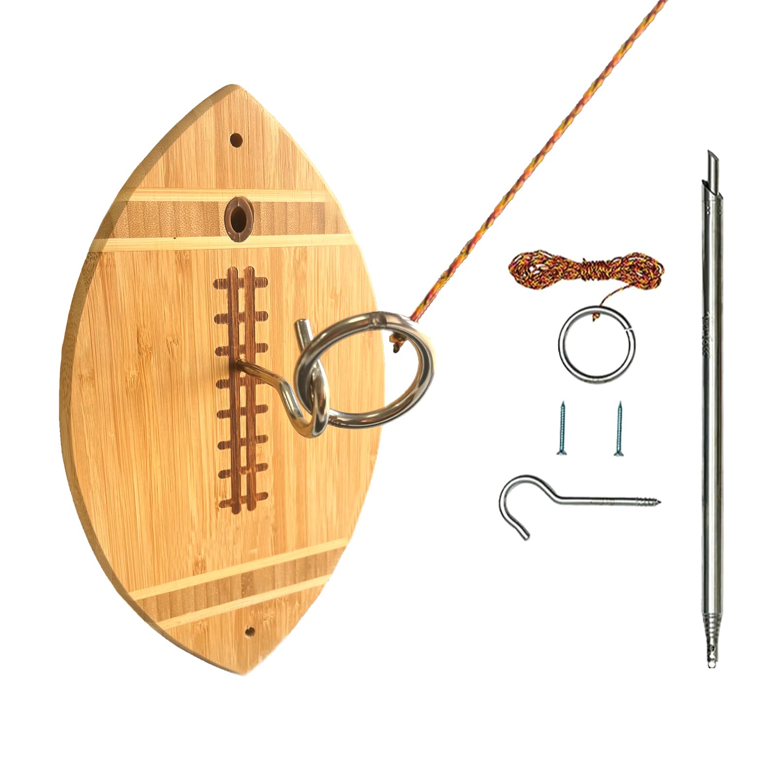 Amazon.com : Collgene Ring Toss Game for Adults & Kids, Hook and Ring ...