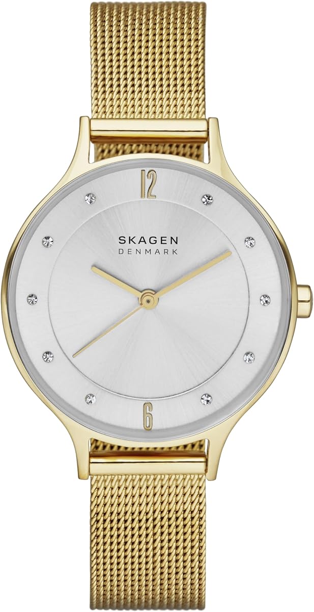 Reloj minimalista de acero inoxidable Anita Lille para mujer