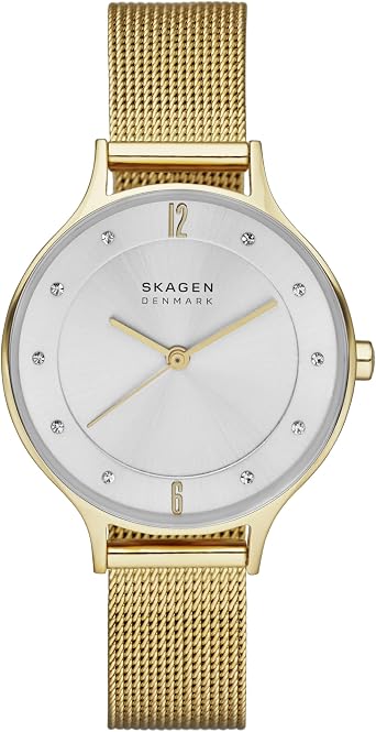 Skagen Anita Lille Minimalist Stainless Steel Watch for Women