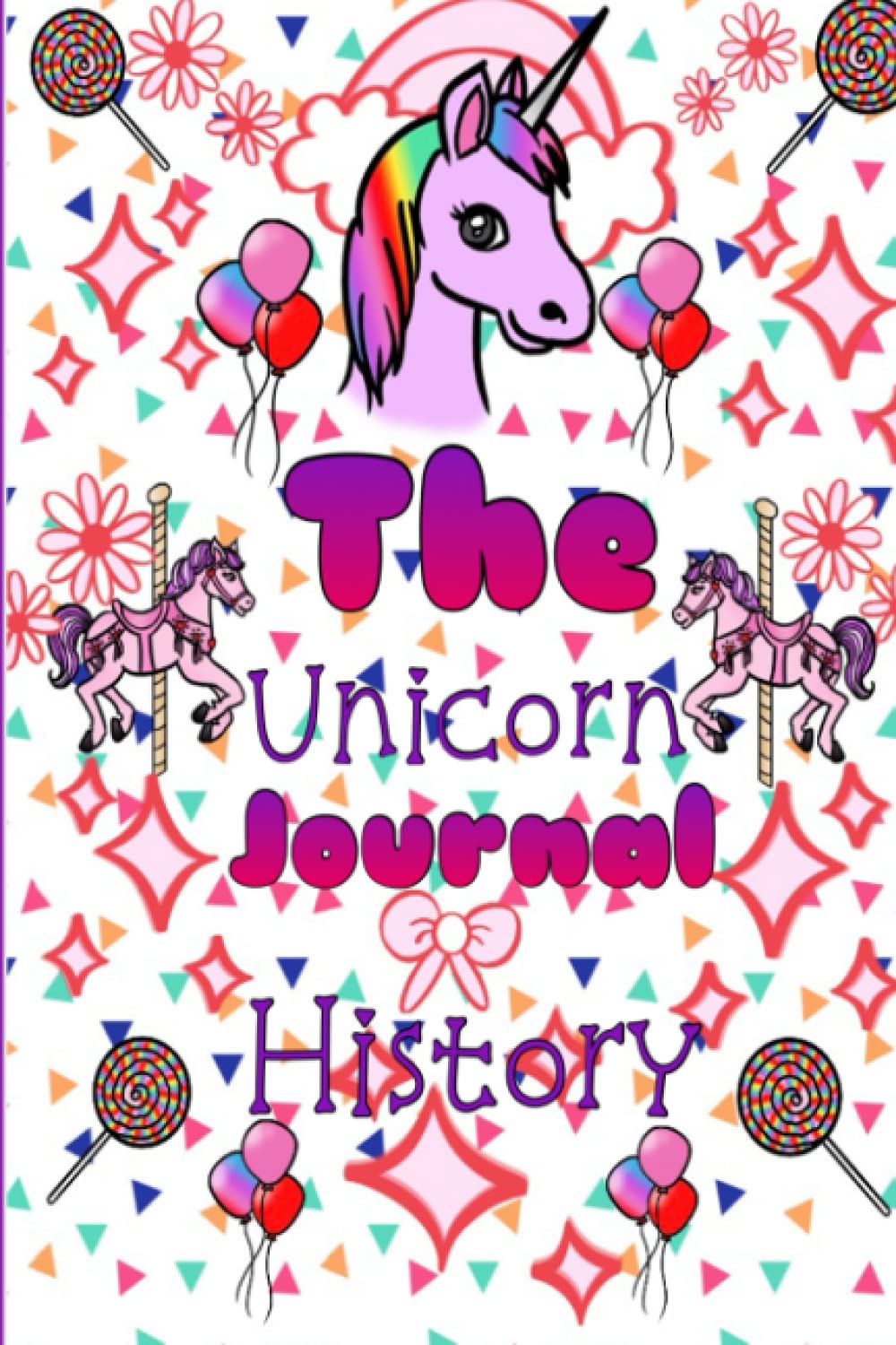 The Unicorn Journal History: Back To School 6 x 9 History Notebook For Taking Notes and Sketching Ideas