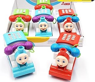 لعبة تدريب تليفون للأطفال قطعة واحدة boy toys, girl toys, birthday gift, Christmas gift, growth, fun, for kids.