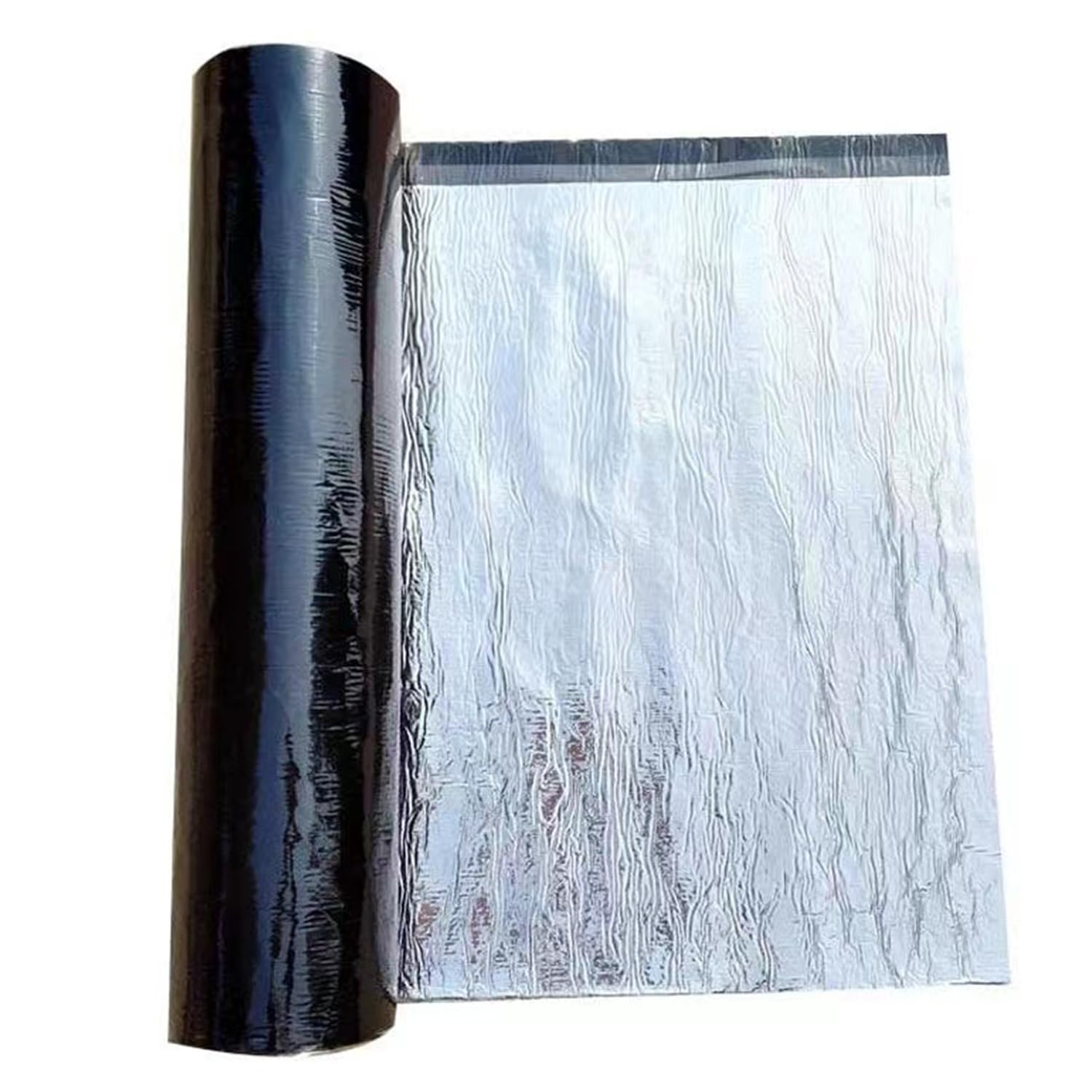 Cinta de reparación impermeable: sellador autoadhesivo de papel de aluminio, aislamiento de alta temperatura para fugas de techo, grietas superficiales y huecos
