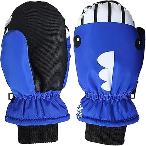 UTOWO Kids Winter Snow Ski Mitten Waterproof Gloves for Toddler Boys Girls