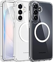 Vista 384 de FNTCASE Funda para iPhone 15 Plus: Fundas magnéticas transparentes para teléfono con protector de pantalla compatible con Magsafe Slim Anti