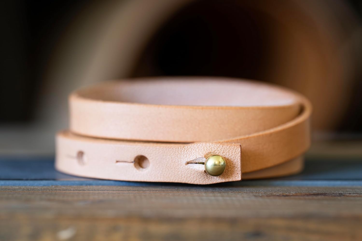 Personalized Leather Wrap Bracelet – Custom Engraved Gift for Mom, Grandma, Daughter, or Sister