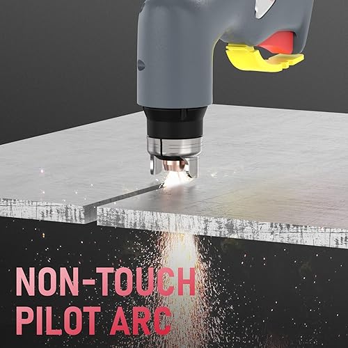 Miniatura 4 de YESWELDER Cortador de plasma de 55 amperios no alta frecuencia, arco piloto no táctil, inversor digital DC 110220V cortadora de doble voltaje