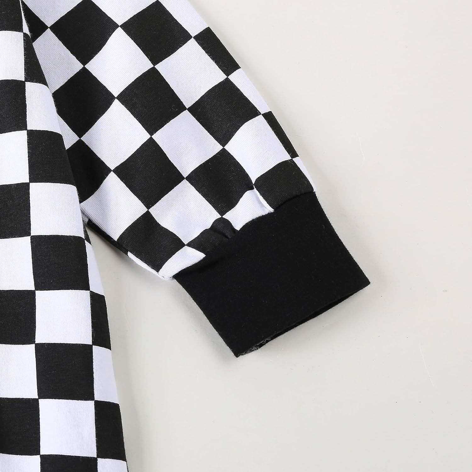 Karuedoo Newborn Baby Boy Girl Clothes Checkered Long Sleeve Zipper Romper Jumpsuit One Piece Bodysuit Fall Winter Outfit - Image 5