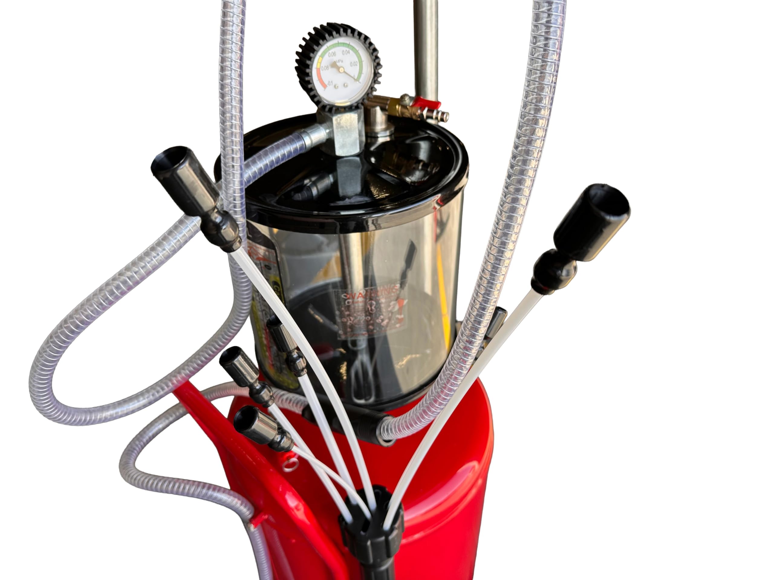 Aspiratore Pneumatico Olio esausto 80 Litri,recuperatore per Cambio Olio Motore