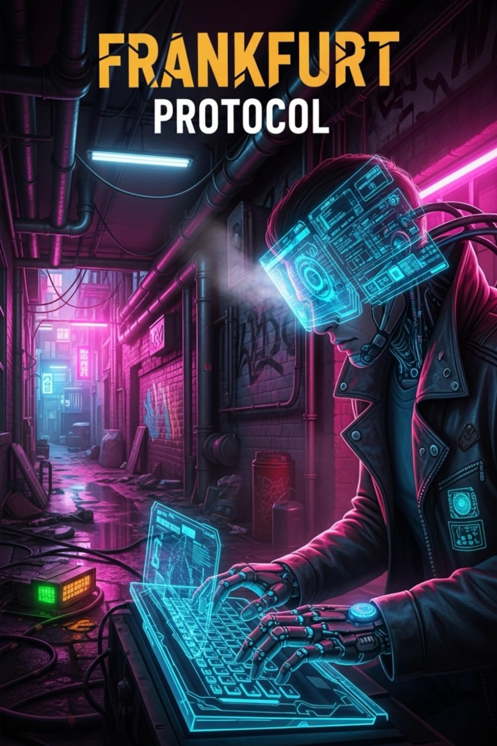 Frankfurt Protokoll: Ein Cyberpunk-Thriller über Gedankenkontrolle und Digitale Rebellion (Die Sternenarchive des Deutschen Reichs)