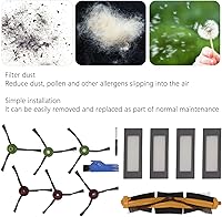 Vista 6 de TOPINCN Piezas de repuesto compatibles con la estación VACmax, kit de destornilladores de filtro de cepillo lateral de cepillo principal de repuesto