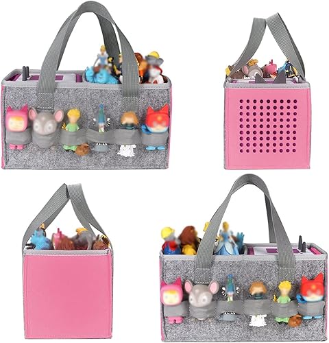 Miniatura 7 de Tonies - Estuche de transporte compatible con figuras Toniebox Starter y Tonies, bolsa de mano para el hogar al aire libre para reproductor de audio