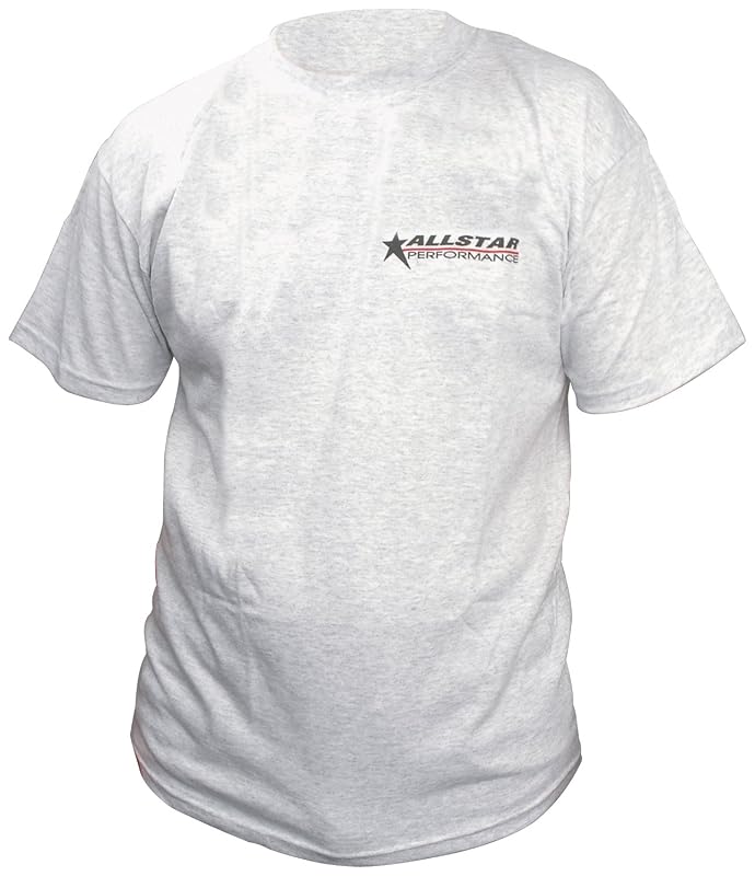 Camiseta Allstar Performance cinza com logo frontal e traseiro, tamanho XX-Large, ALL99906XXL