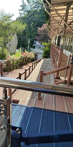 Miniatura 8 de Soportes de conector de barandilla giratoria (paquete de 2)  Soporte de poste en ángulo de aluminio de 3.6 x 1.6 pulgadas para cubierta, escaleras,