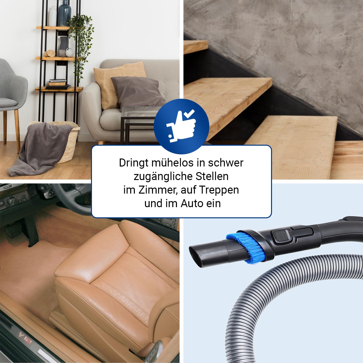 VIOKS Saugschlauch Staubsauger Ersatz für Philiрs CP0494 432200538251