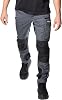 Concreed WorkRacer Work Trousers for Men Cargo Trousers in Grey Black Work Trousers Long with Stretch Waistband Stretch Parts and Cordura® Trousers for Working and Many Outdoor Activities