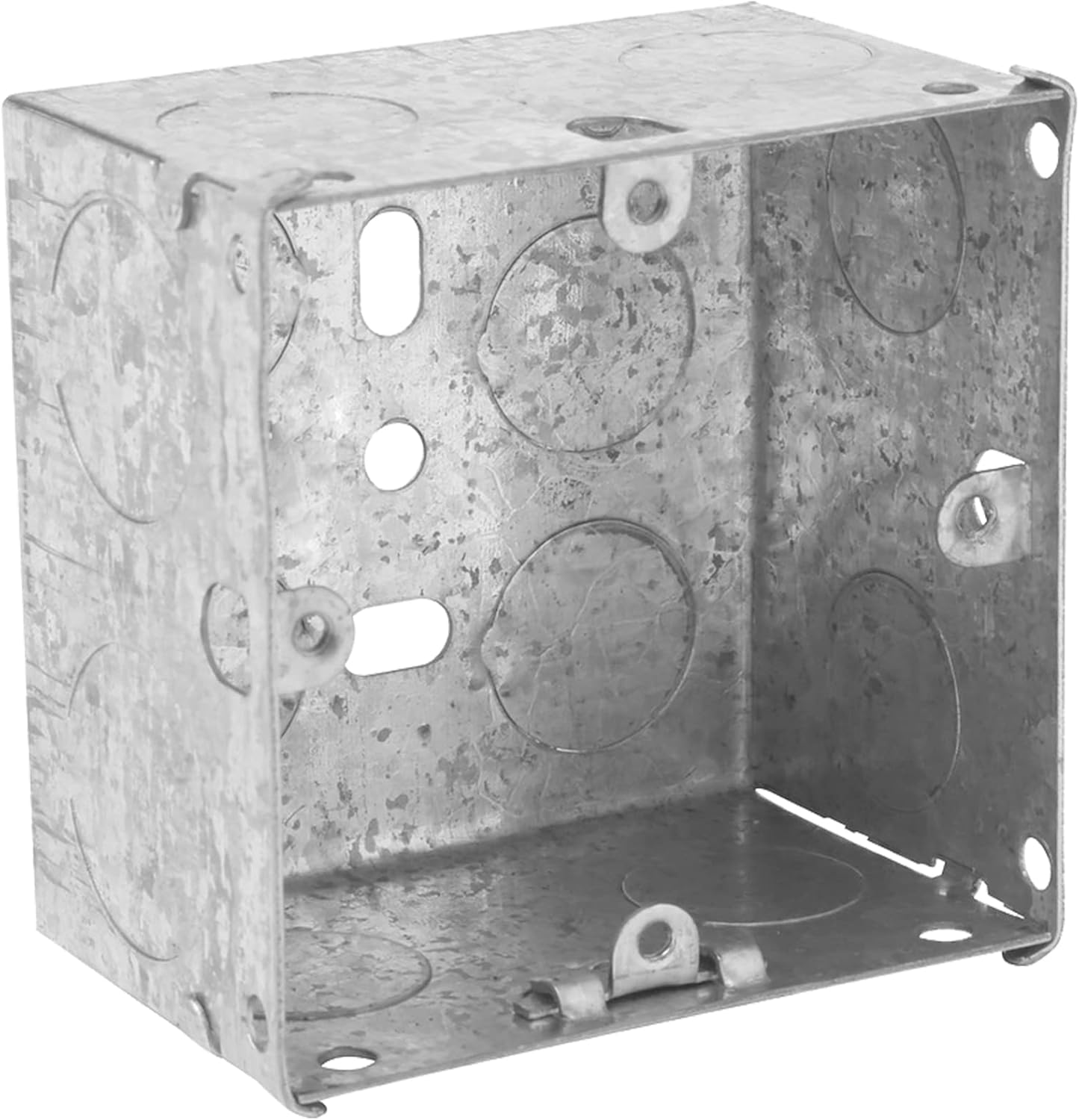 1 Gang Single 47mm Metal Back Box Electrical Socket Switch Recessed