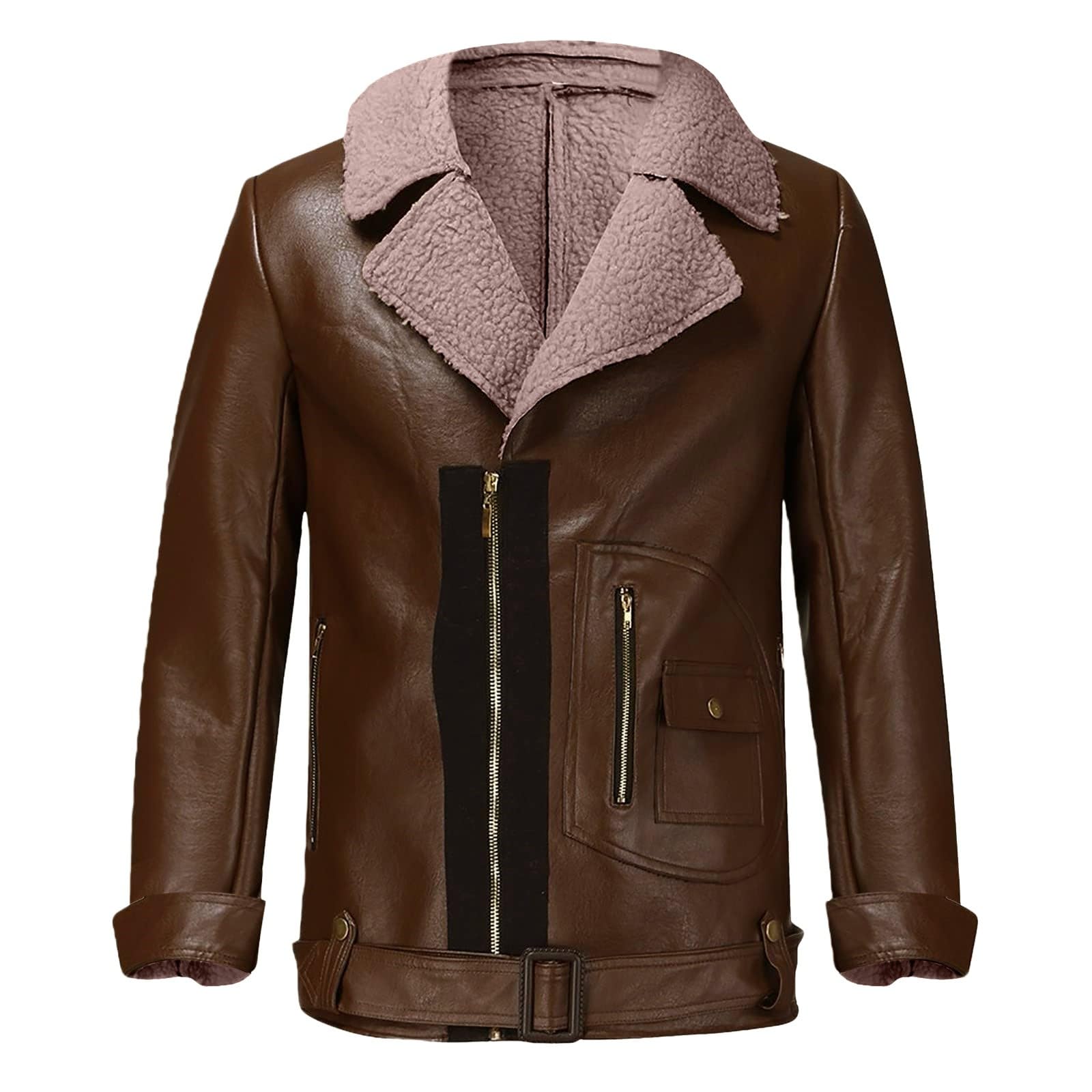 Générique Veste Coupe Vent Homme Pardessus Coupe Vent Des Poches Décontracté À Trench-Coat, Classique Pardessus Imperméable Décontracté Jacket Pour Réunions Entre Amis En Automne Et Hiver
